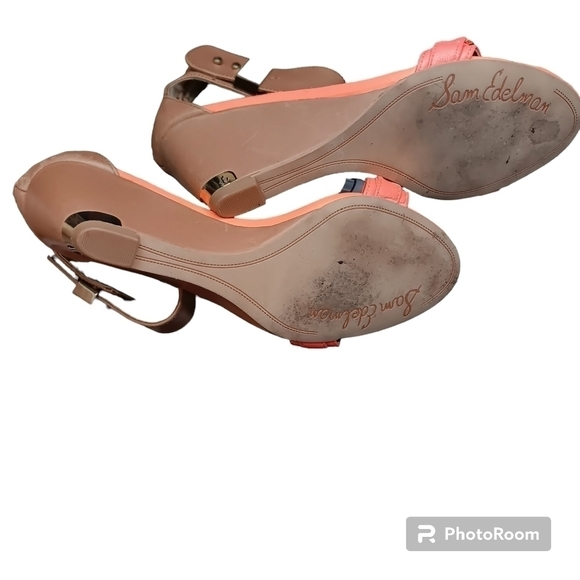 Sam Edelman Serena Wedge Sandal / Shoe Women's Size 5.5 - Picture 5 of 6